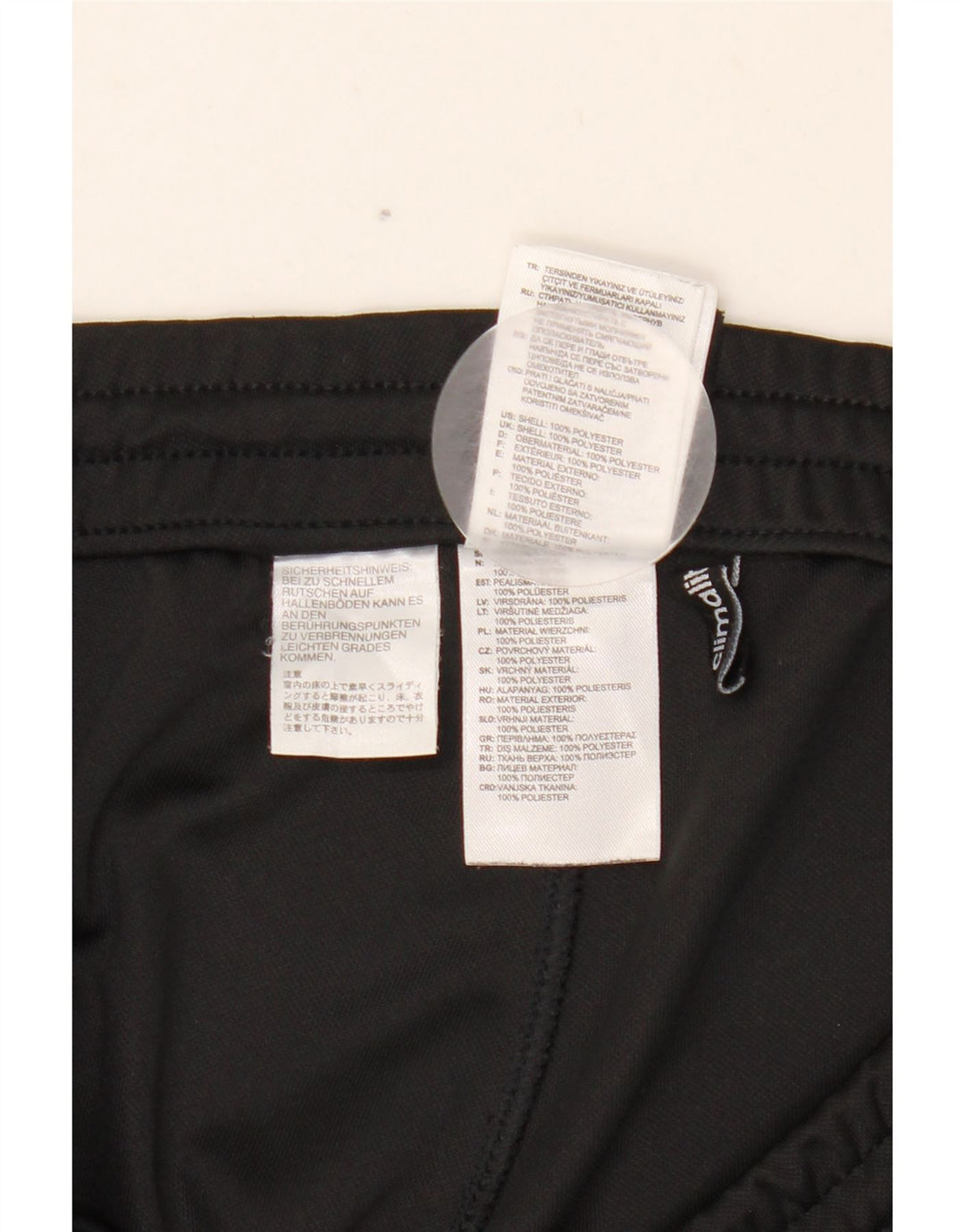 ADIDAS Herren Climalite Hose Mittelschwarzes Polyester