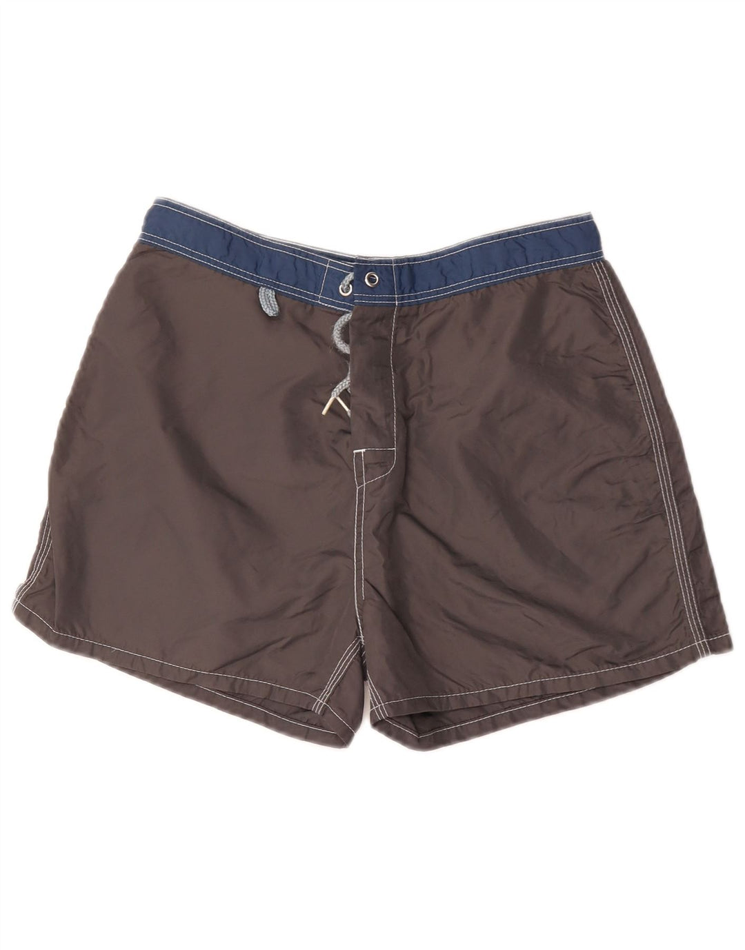 Sundek Herren-Badeshorts, Größe S, Grau, Farbblock
