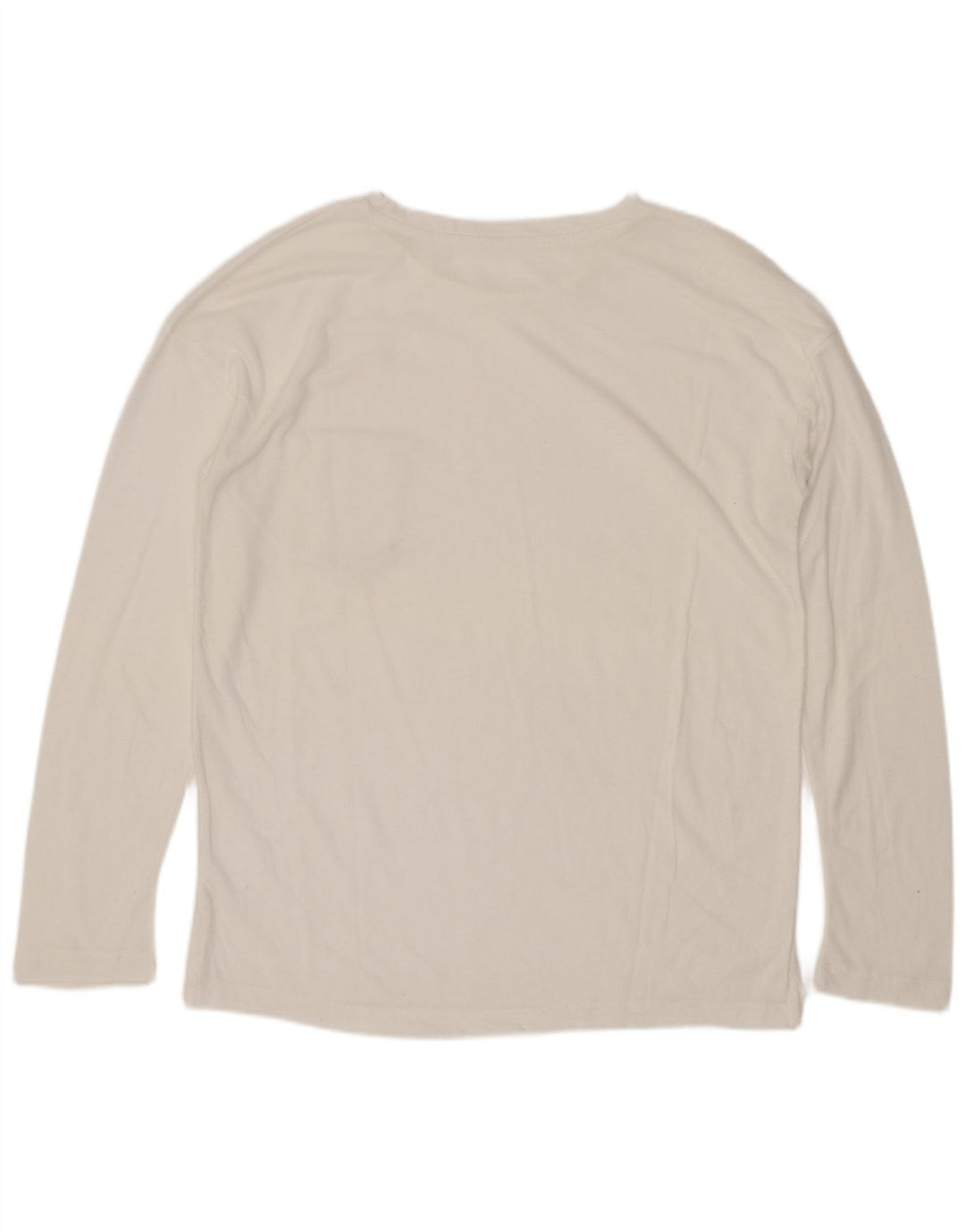 Zara Damen Trafaluc Top Langarm UK 10 Small Weiß