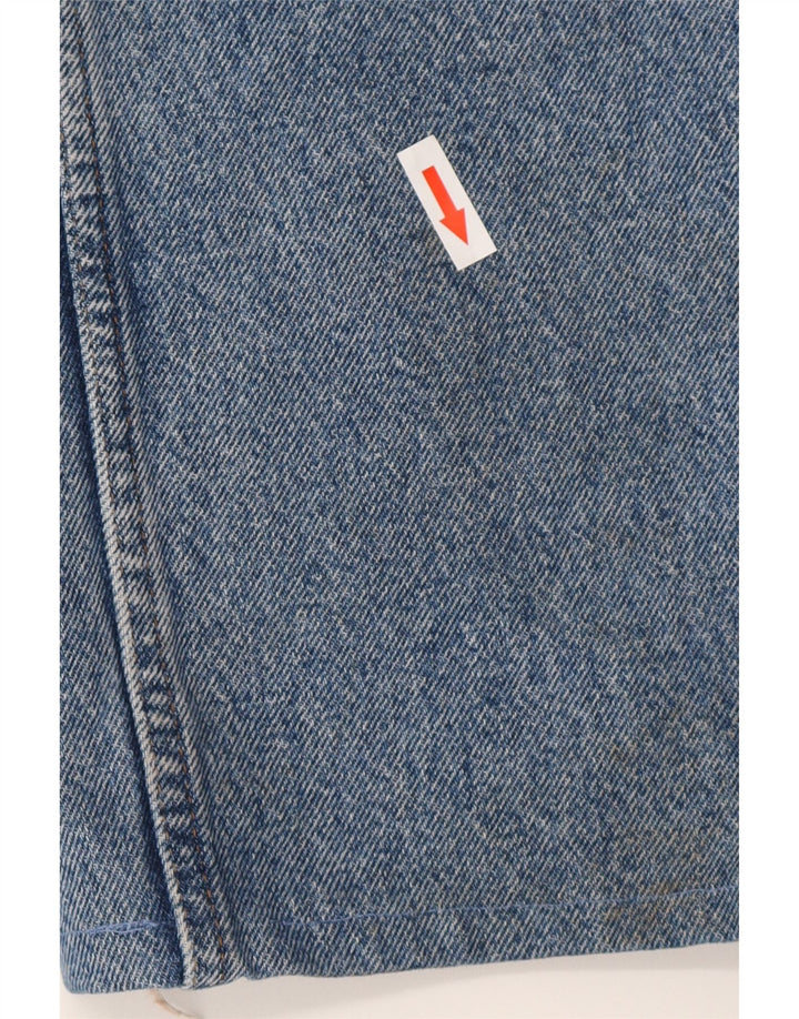 Wrangler Herren Straight Jeans W33 L34 Blaue Baumwolle