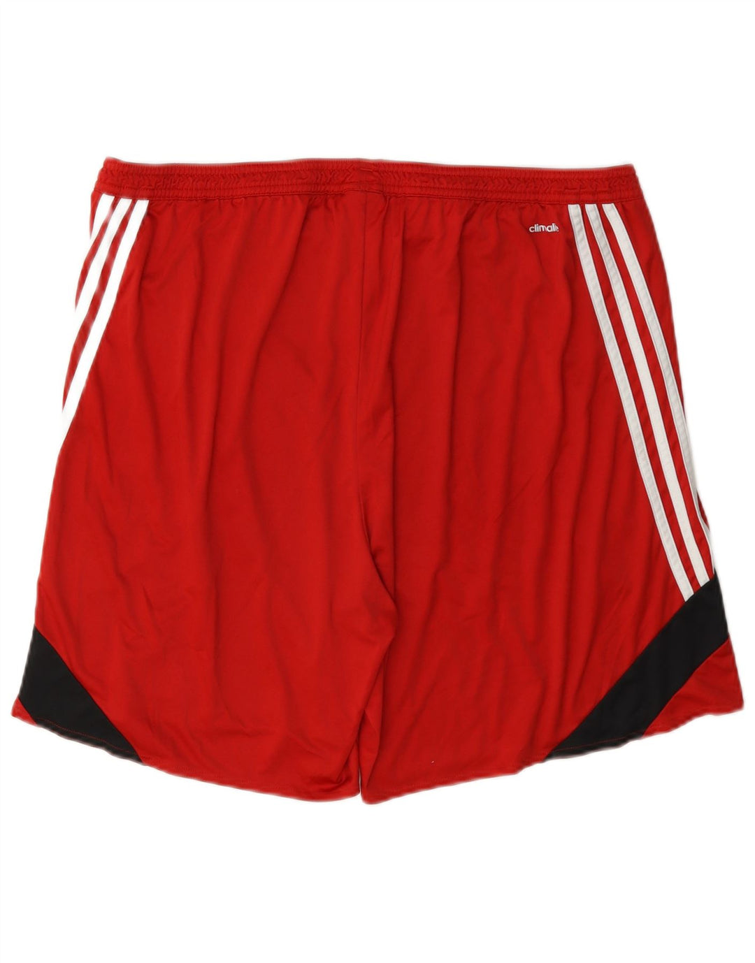Adidas Herren Climalite Sport Shorts 2XL Rot Colourblock Polyester