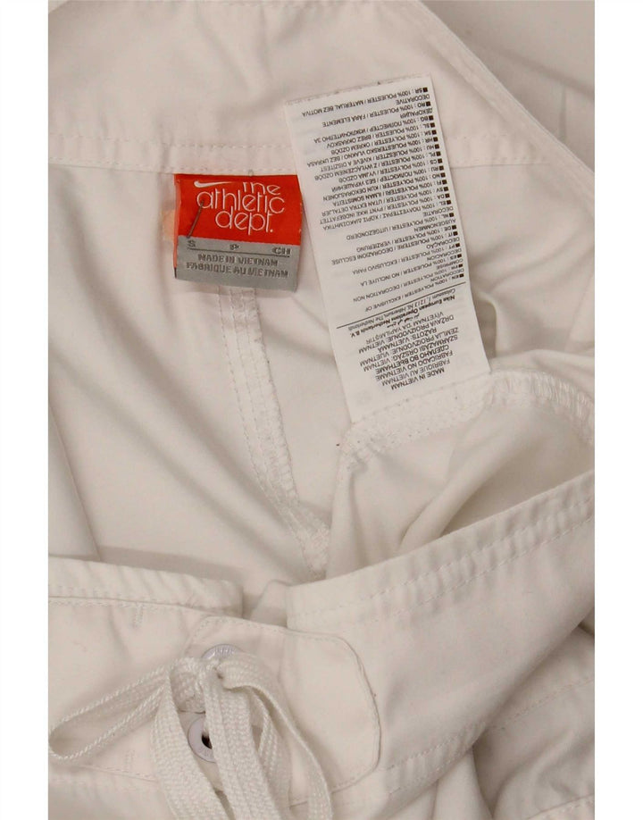 Nike Herren-Badeshorts, Größe S, Weiß, Polyester
