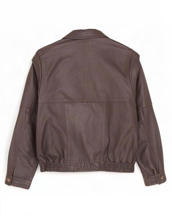 Vintage Herren Lederjacke UK 42 XL Braun