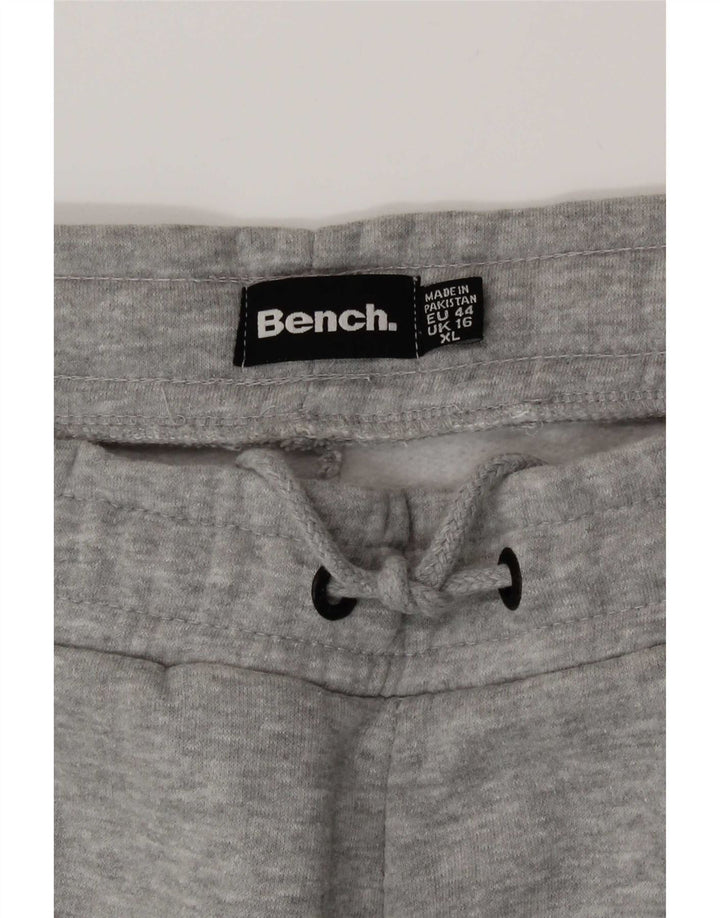 Bench Damen-Trainingshose mit Grafik, Größe 40, Größe L, Grau, Baumwolle
