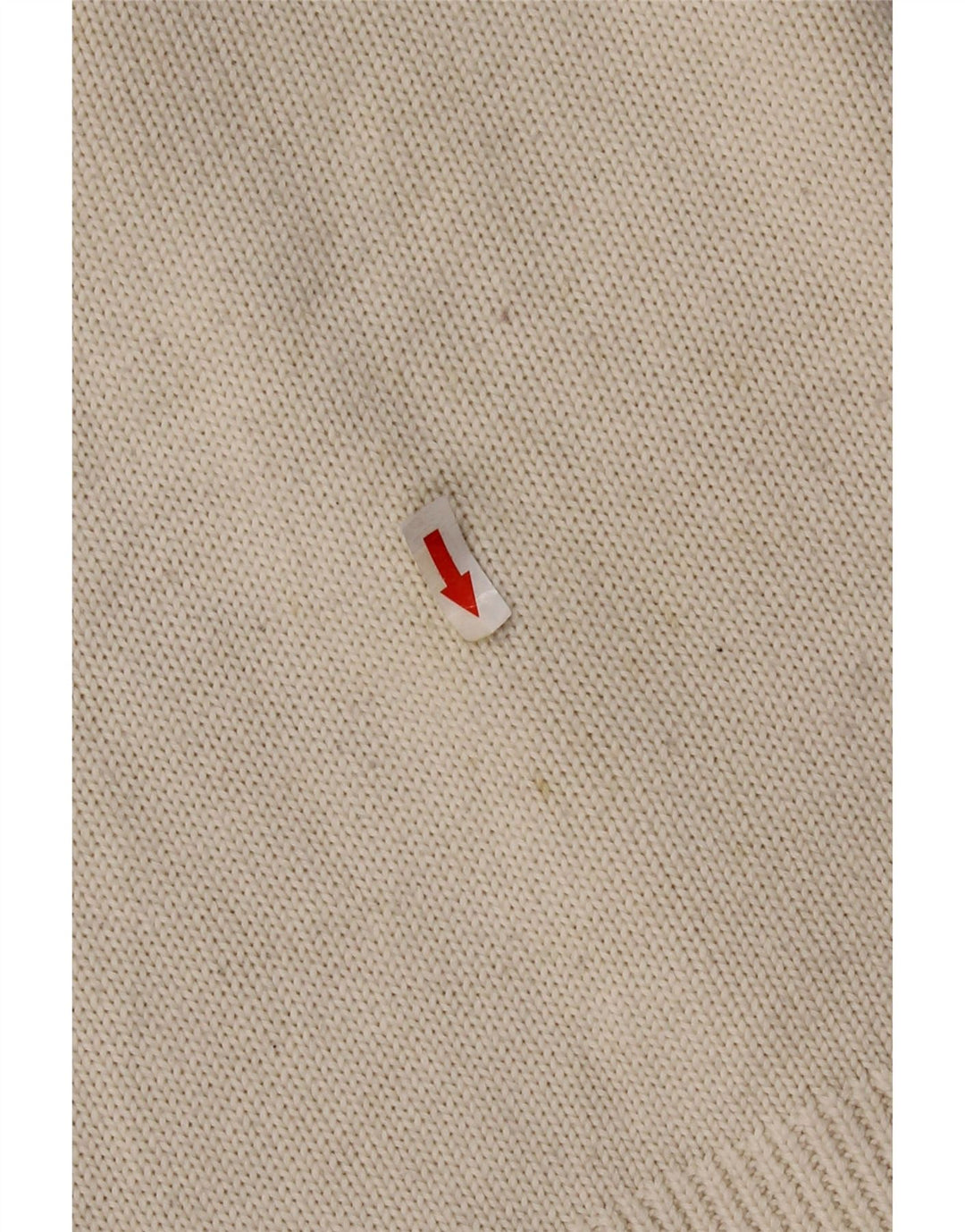 Zara Damen-Pullover mit Reißverschluss am Hals, Größe 44, Weiß