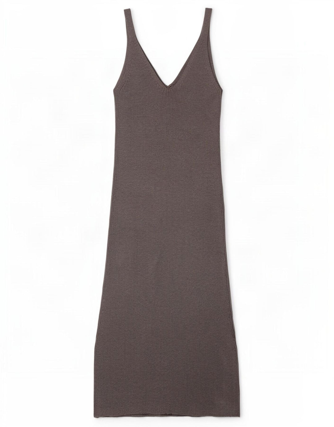 Ärmelloses Maxikleid für Damen von Zara, Gr. 8, Größe S, graue Viskose