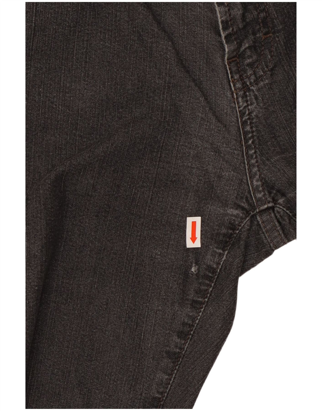 TRUSSARDI Damen Straight Jeans W31 L27 Grau