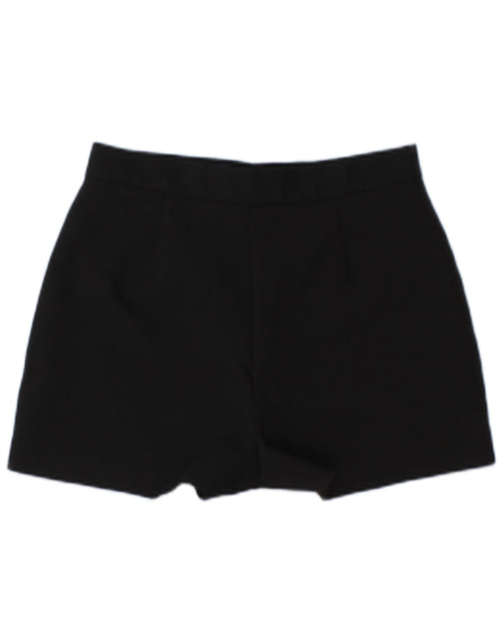 Zara Damen Skort UK 8 Small Schwarz Polyester