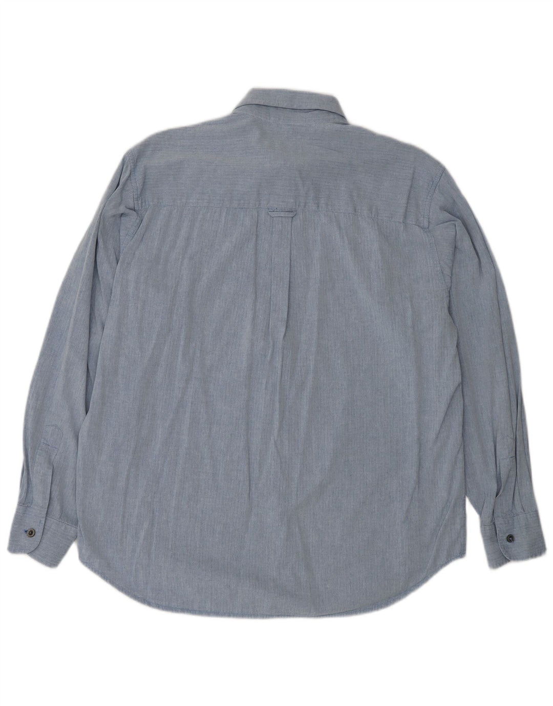 CARRERA Herrenhemd mittelblaue Baumwolle