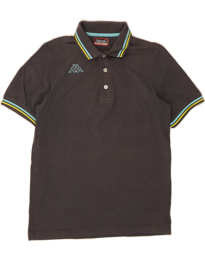 KAPPA Mens Polo Shirt Small Grey Cotton Vintage Kappa and Second-Hand Kappa from Messina Hembry 