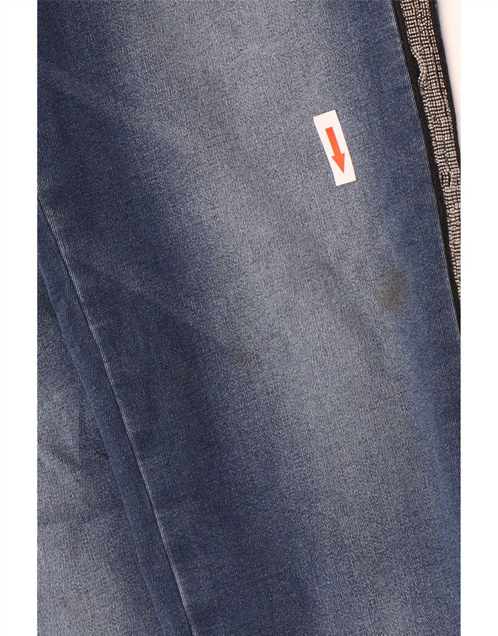 Benetton Damen Skinny Jeans W27 L27 Blau