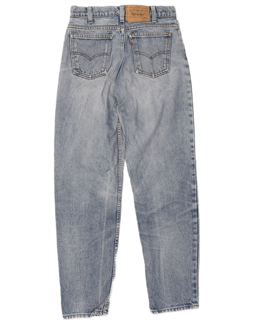LEVI'S Damen Tapered Jeans W28 L30 Blaue Baumwolle