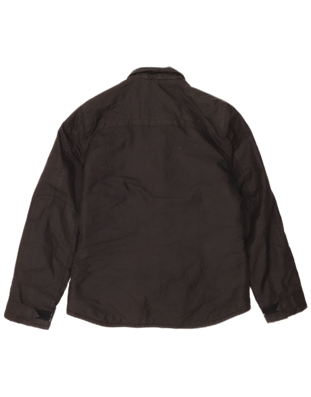 Levi's Mädchen-Windbreaker-Mantel mit lockerer Passform, 8–9 Jahre, Größe S, Schwarz, Polyester