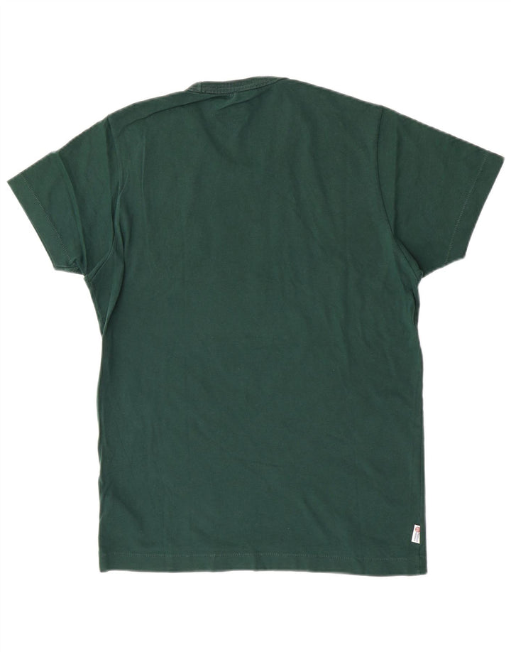 Franklin Marshall Herren-T-Shirt mit Grafik, Größe S, Grün, Baumwolle