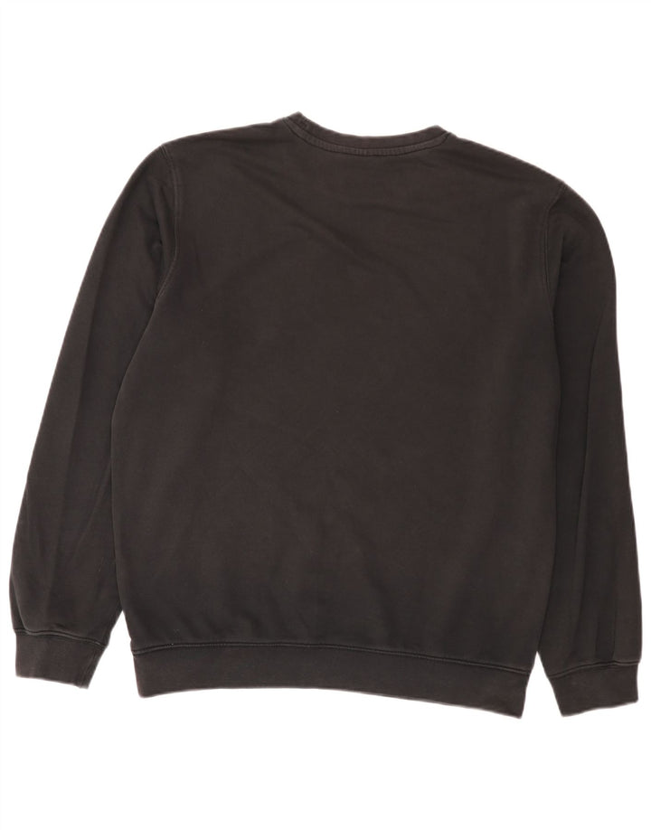 Champion Herren-Sweatshirt mit Grafik, groß, aus schwarzer Baumwolle
