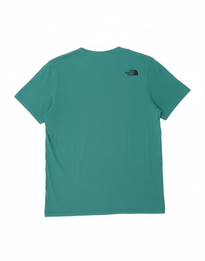 THE NORTH FACE Mens T-Shirt Top Medium Green Cotton