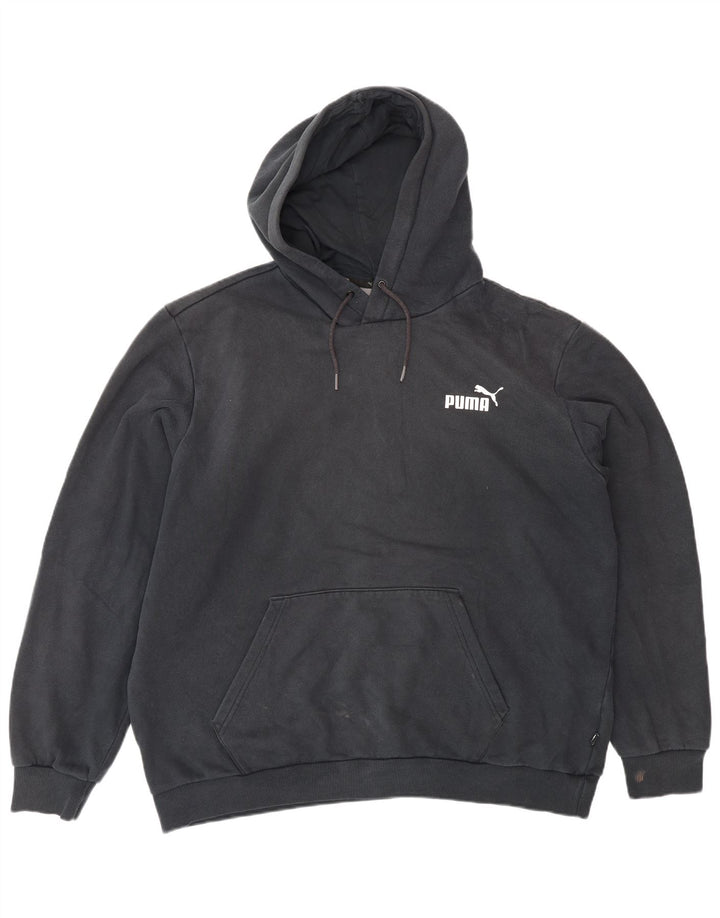 Puma Herren Kapuzenpullover XL Schwarz Baumwolle