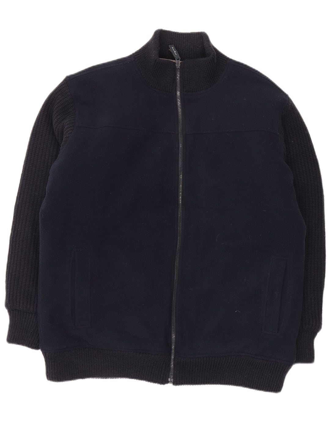 James Pringle Herren-Fleecejacke mit lockerer Passform, UK 40, Größe L, Marineblau, Polyester
