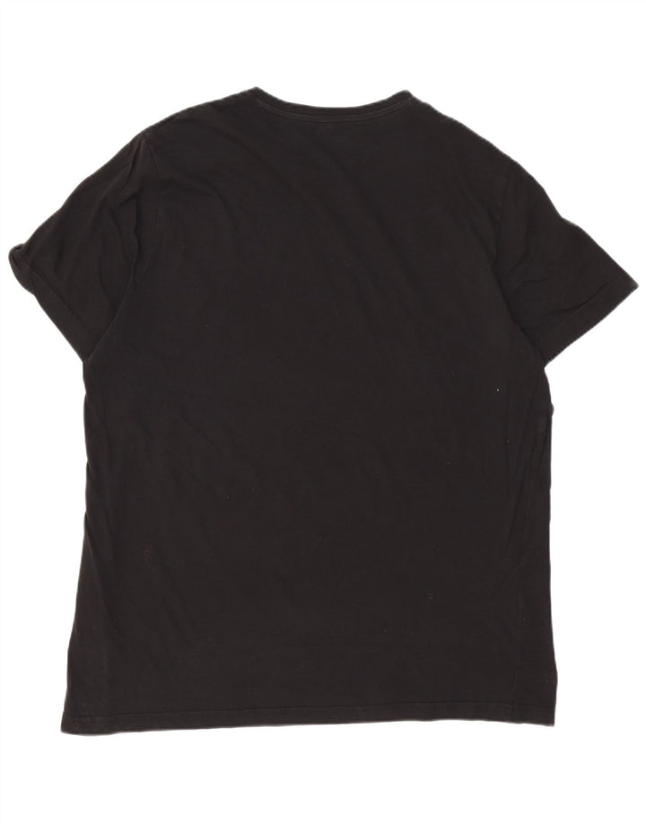 Puma Herren Grafik T-Shirt Top 2XL Schwarz