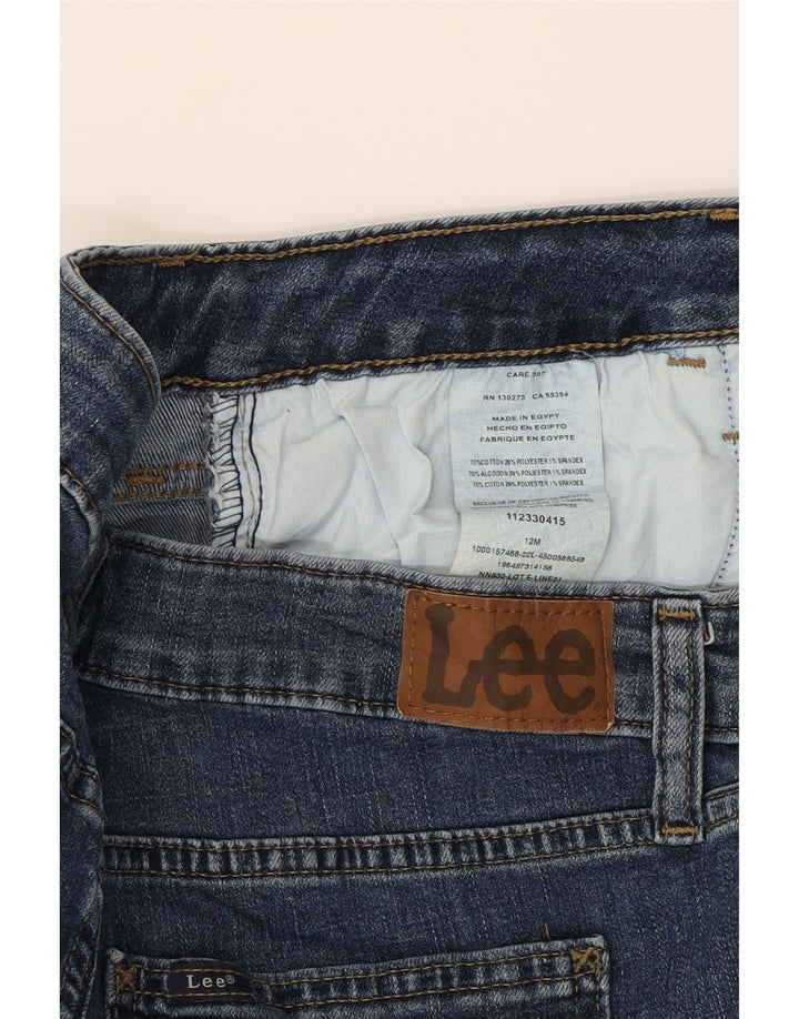 LEE Womens Denim Shorts US 12 Large W32  Blue Cotton Vintage Lee and Second-Hand Lee from Messina Hembry 