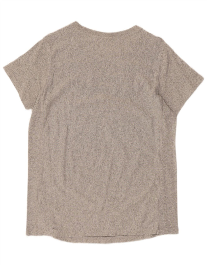 Champion Herren-T-Shirt mit Grafik, Größe L, Grau, Baumwolle