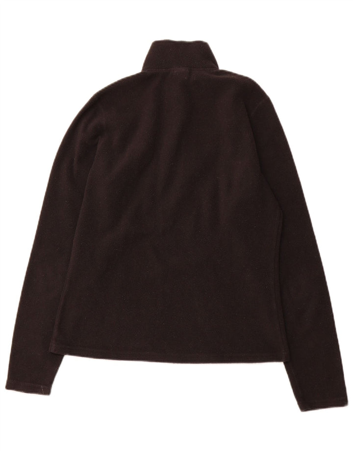 THE NORTH FACE Womens Fleece Jumper UK 10 Small Black Polyester