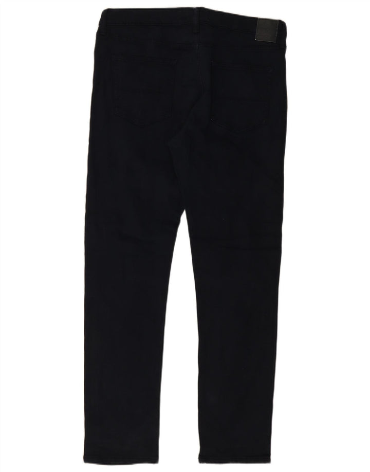 Marks & Spencer Herren Slim Jeans W36 L33 Marineblaue Baumwolle