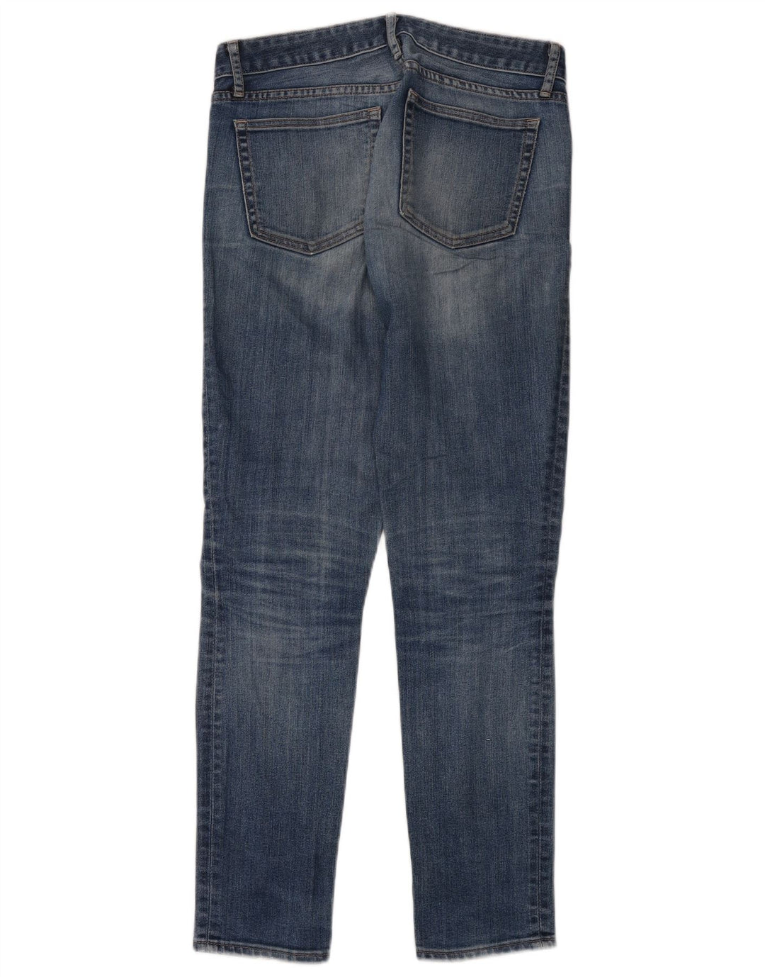 Gap Damen Distressed Regular Skinny Jeans W27 L32 Blaue Baumwolle