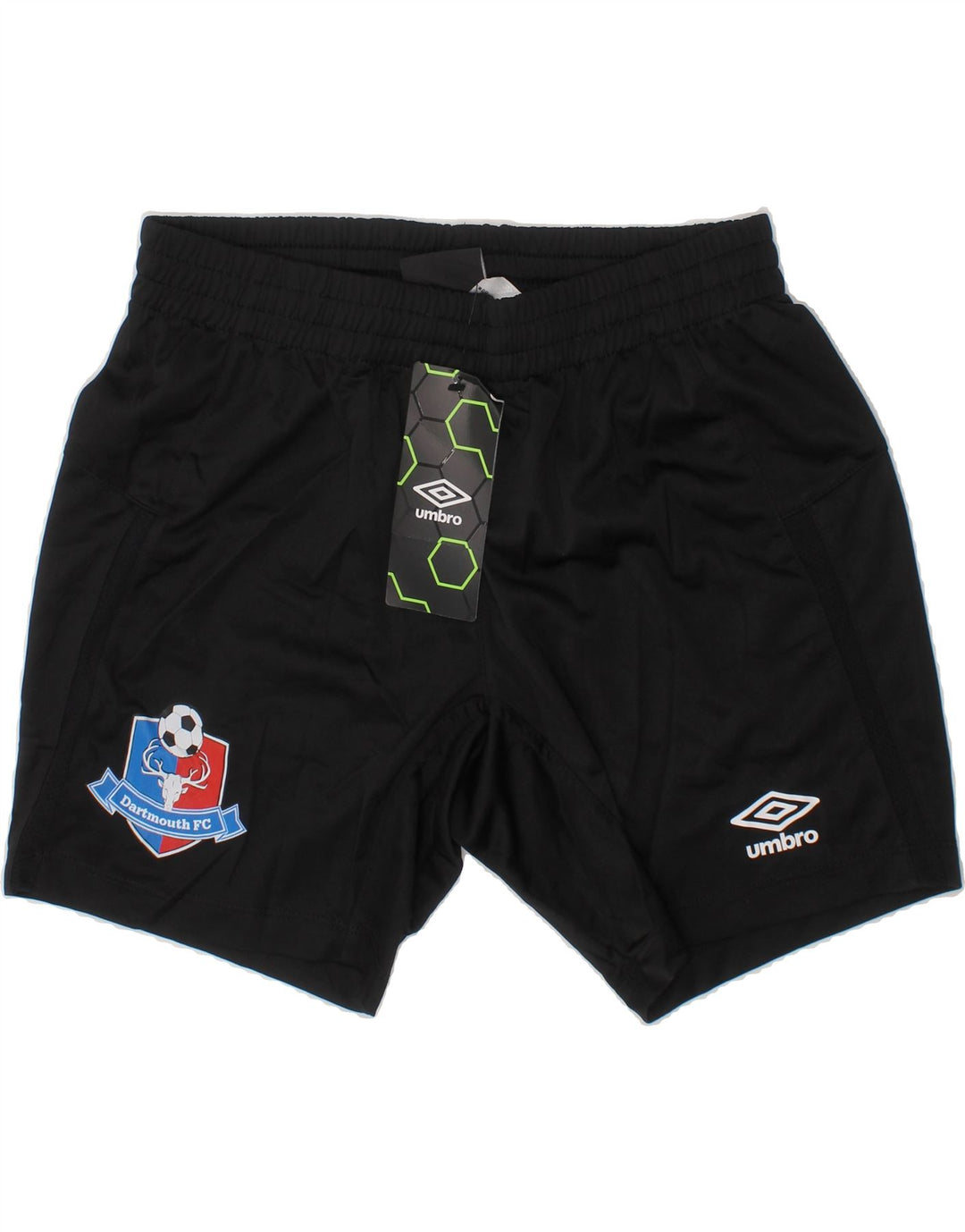 UMBRO Boys Dartmouth Sport Shorts 9-10 Years Medium Black Polyester Vintage Umbro and Second-Hand Umbro from Messina Hembry 