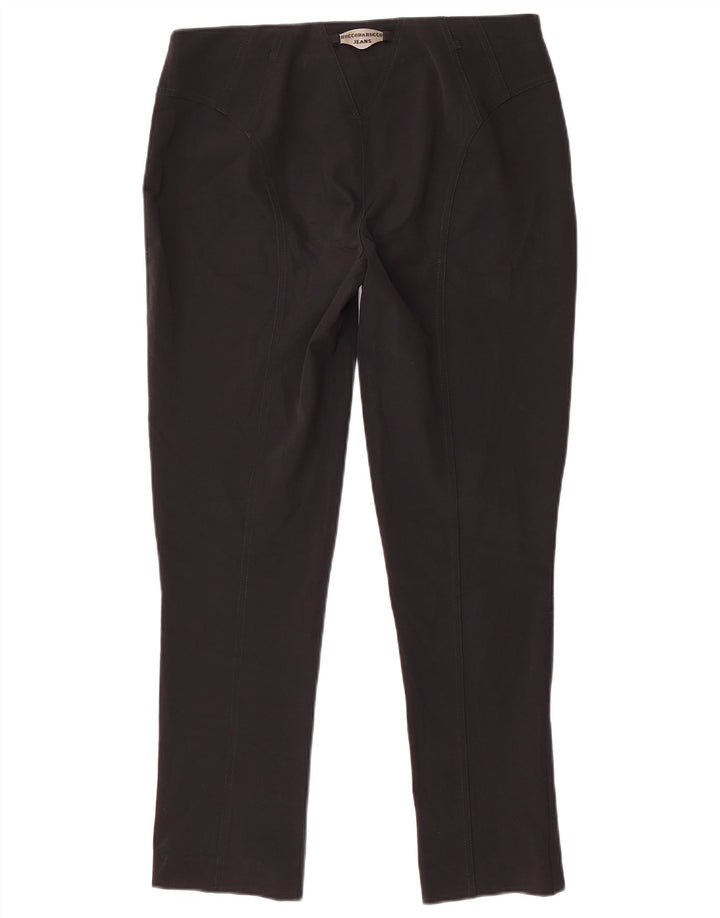 ROCCOBAROCCO Damen Slim Freizeithose W34 L29 Schwarz
