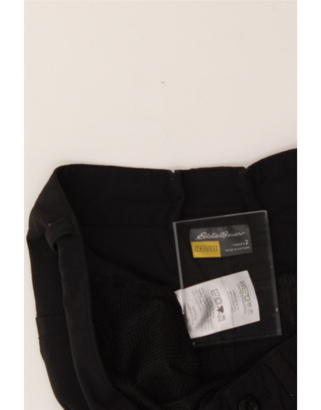 EDDIE BAUER Womens Casual Shorts US 2 XS W30  Black Nylon Vintage Eddie Bauer and Second-Hand Eddie Bauer from Messina Hembry 