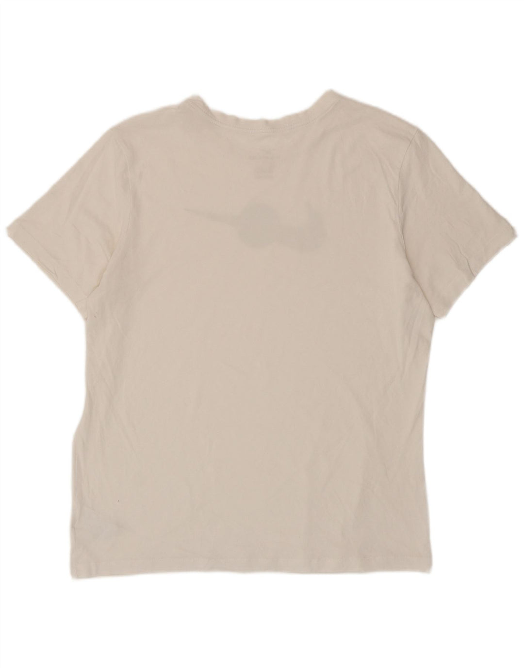 Nike Herren-T-Shirt mit Grafik, Größe L, aus weißer Baumwolle
