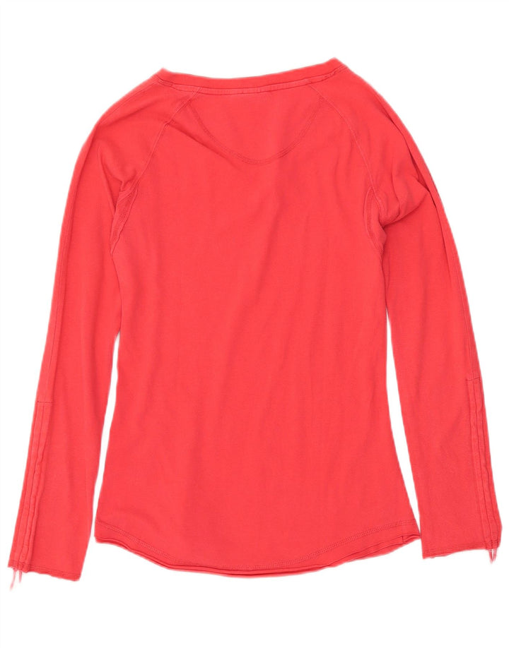 PUMA Damen Top Langarm UK 12 Mittelrot