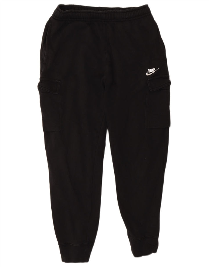 Nike Herren Cargo-Trainingshose, Jogginghose, mittelschwarz, Baumwolle