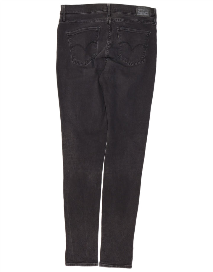LEVI'S Damen 311 Shaping Skinny Jeans W31 L34 Schwarze Baumwolle