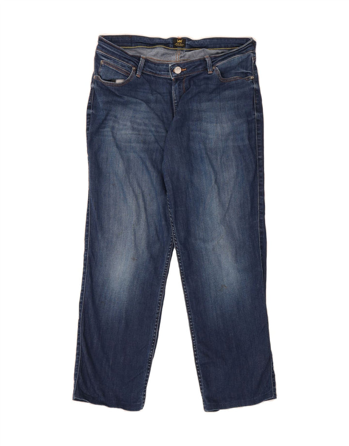 LEE Mens Marion Straight Jeans W33 L27 Blue Cotton Vintage Lee and Second-Hand Lee from Messina Hembry 