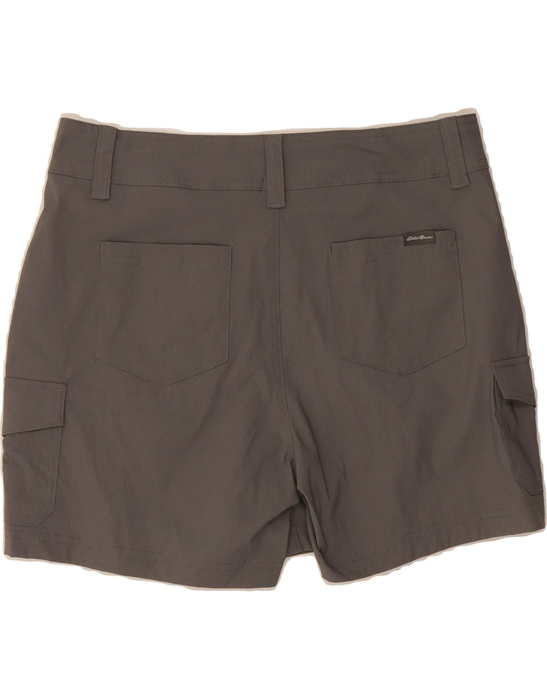 EDDIE BAUER Womens Cargo Shorts US 10 Large W32  Grey Nylon Vintage Eddie Bauer and Second-Hand Eddie Bauer from Messina Hembry 