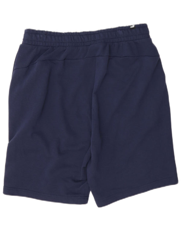 Puma Herren-Sportshorts, groß, marineblau, Baumwolle