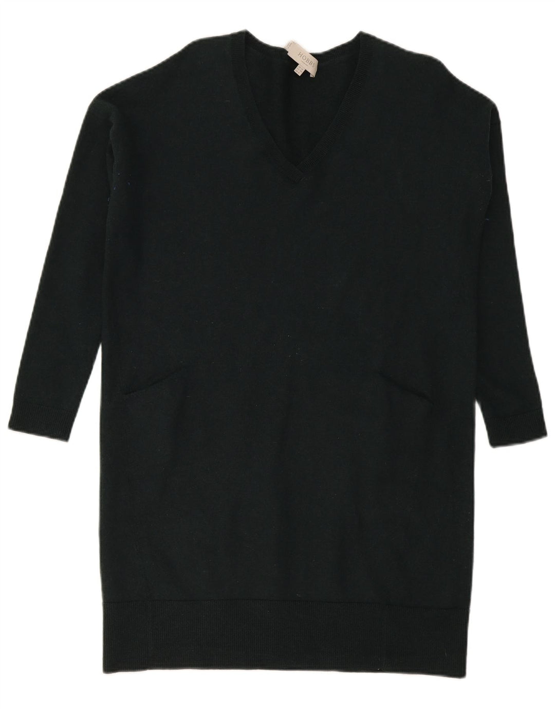 Hobbs Langärmliges, übergroßes Pulloverkleid für Damen, Gr. 10, Größe S, Grau