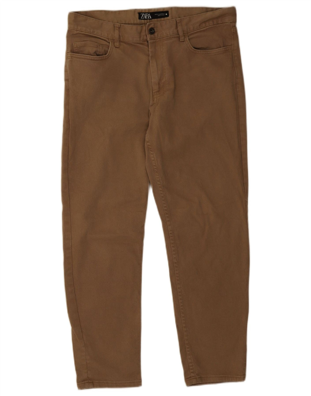 Zara Herren Slim Jeans EU 44 Large W34 L28 Beige