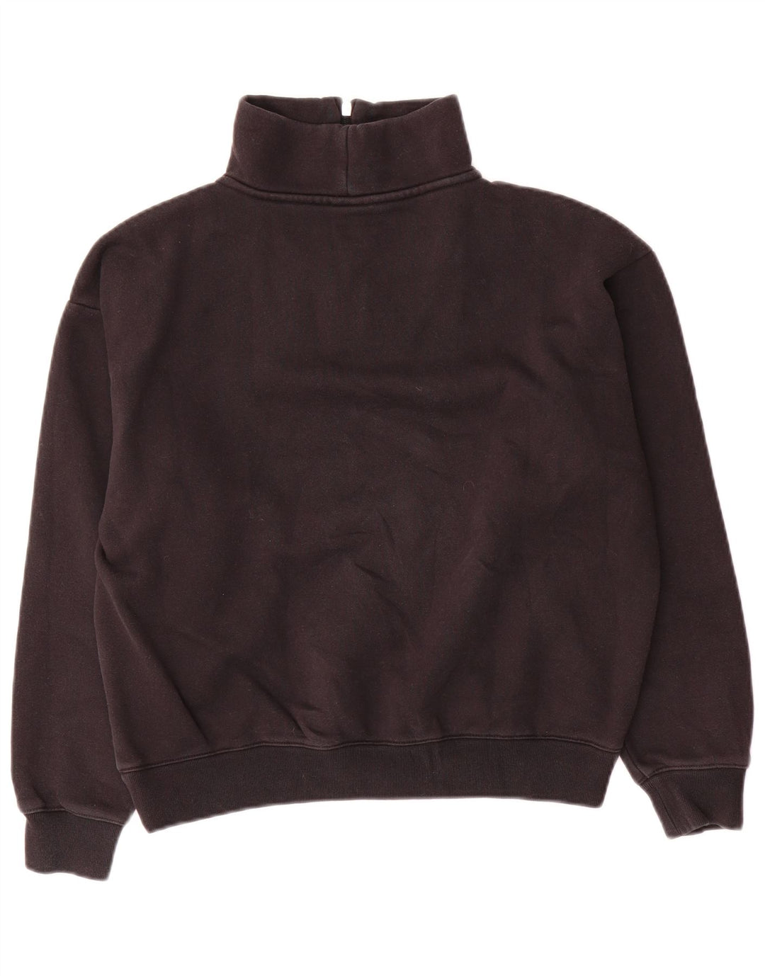 Champion Damen-Sweatshirt in Übergröße mit Reißverschluss, Gr. 10, Größe S, Schwarz