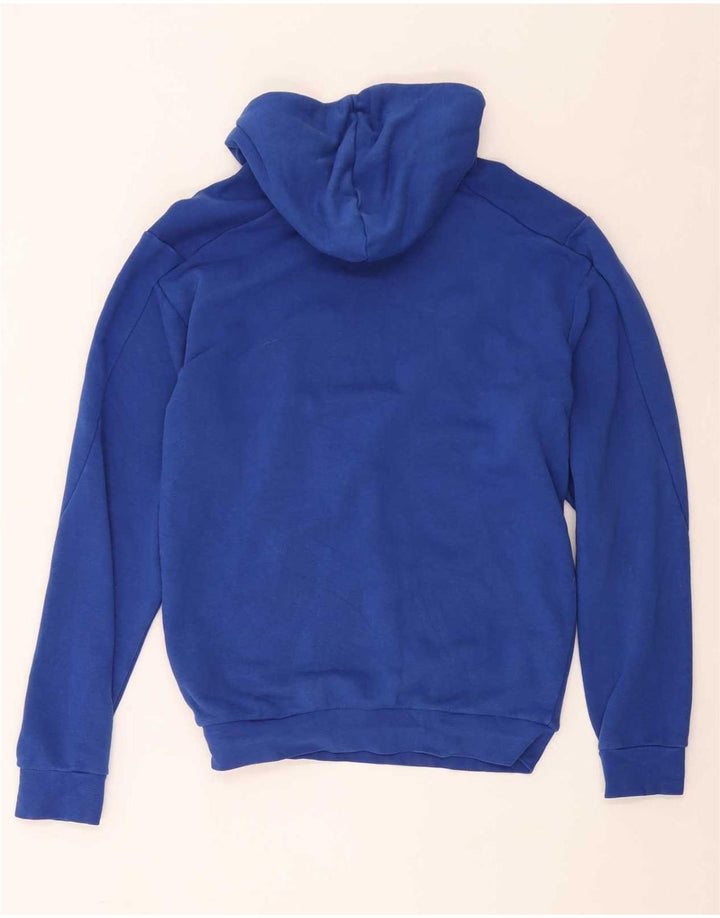 Adidas Herren Graphic Hoodie Pullover Mittelblau