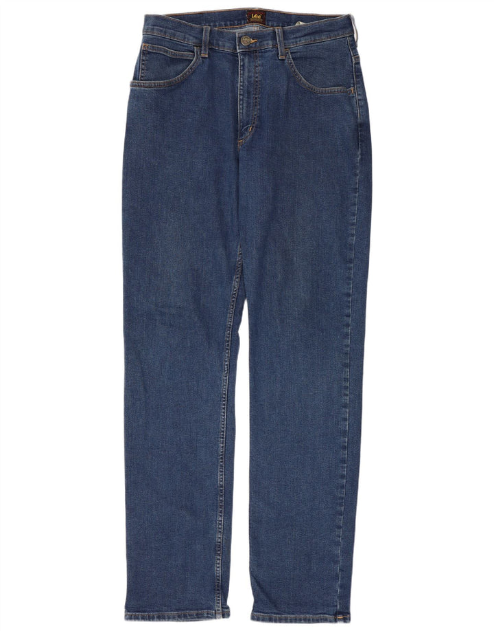 Lee Damen-Jeans mit normaler Passform, gerade Passform, W32, L34, Blau, Baumwolle