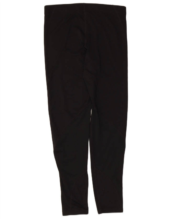 Nike Damen Dri Fit Graphic Leggings UK 18 XL Schwarz