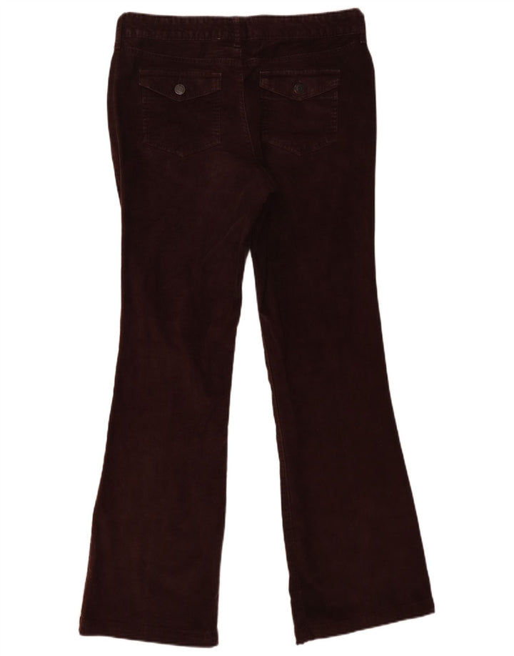 Eddie Bauer Damen Bootcut-Cordhose US 4 Small W30 L30 Braun