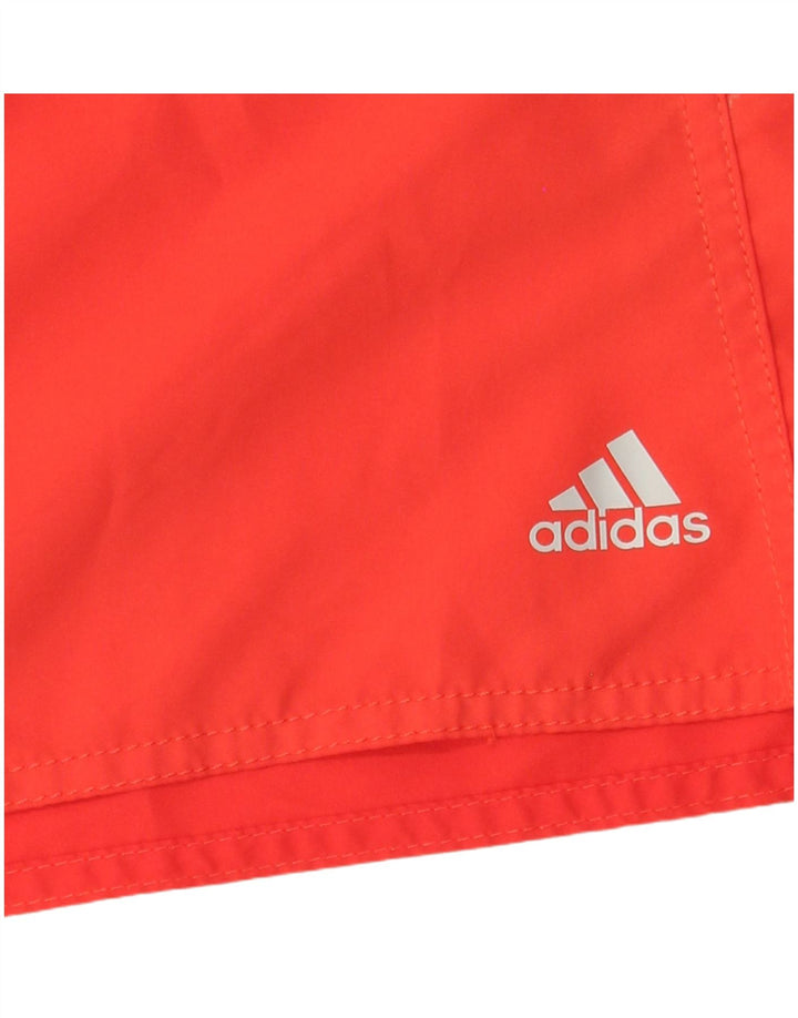 Adidas Herren-Sportshorts, groß, rot, Farbblock