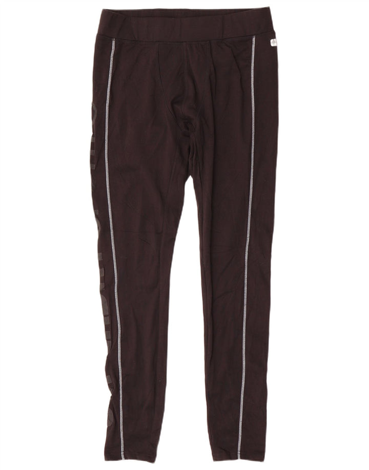Superdry Herren-Leggings mit Grafik, groß, aus schwarzem Polyester