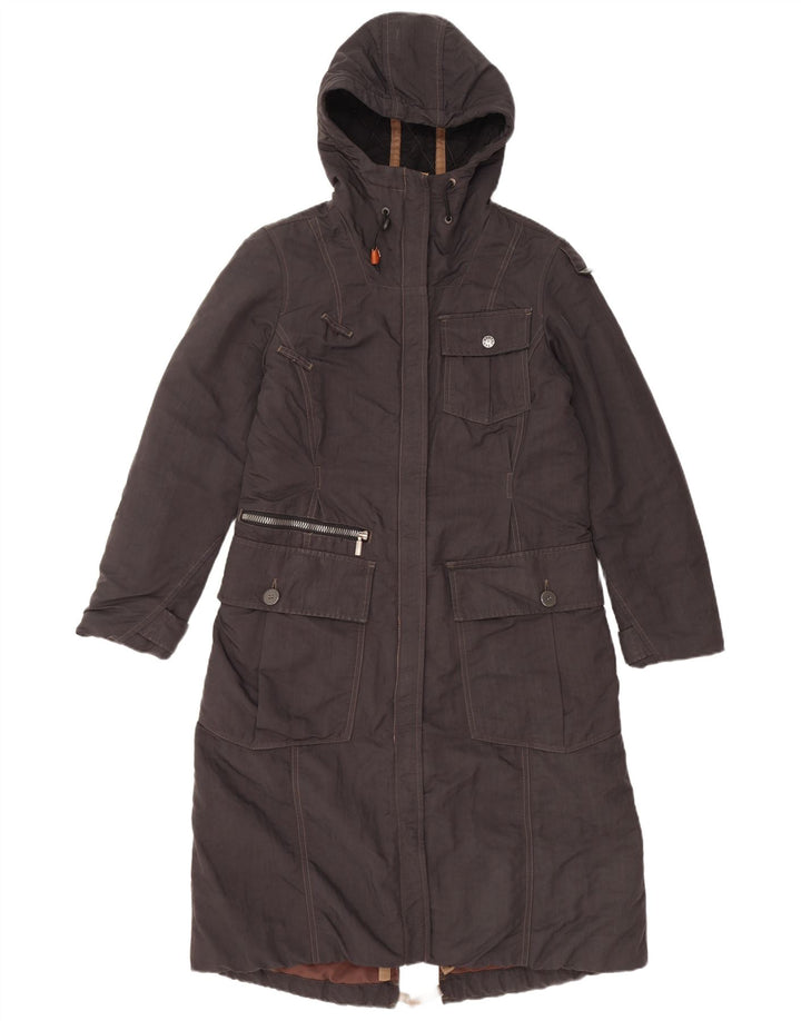 Murphy & Nye Damen Übergroße Parkajacke UK 10 Small Schwarz Polyamid