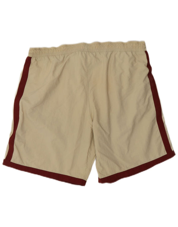 Fila Mens Ferrari Sport Shorts IT 52/54 Large  Beige Colourblock