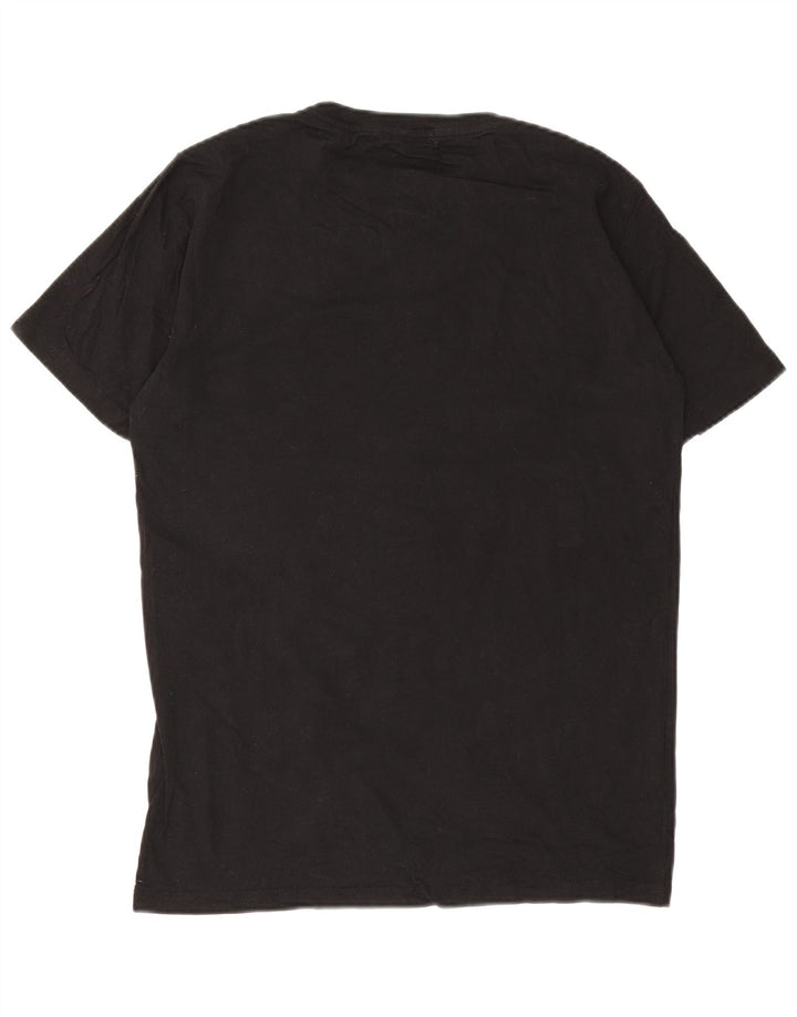 Replay Herren-T-Shirt mit Grafik, mittelschwarze Baumwolle